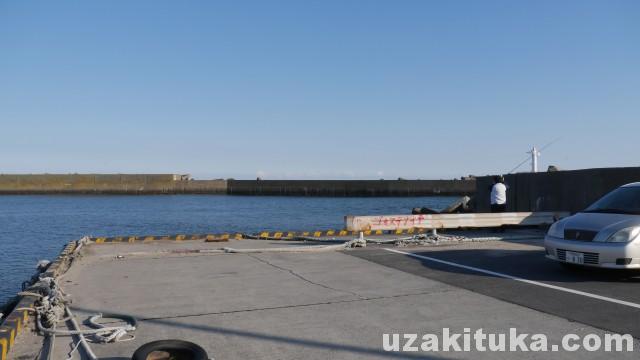 外川漁港の釣り場 ボウズ 千葉県 釣りと車中泊旅行