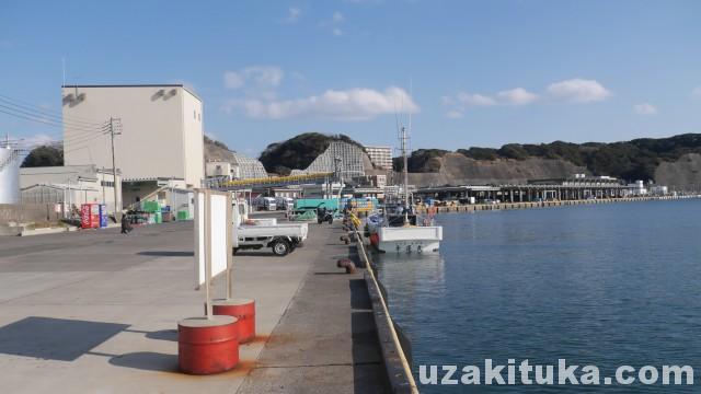 勝浦港の釣り場 赤ベラ釣って食べる 千葉県１月 釣りと車中泊旅行