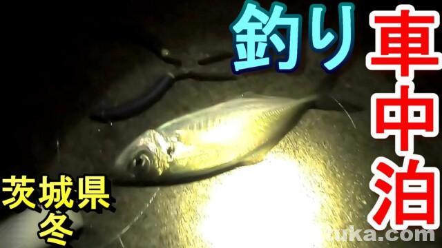 遠投ウキ釣りでアジ釣り 釣り車中泊 茨城県冬 釣りと車中泊のツカさん 遠投ウキ釣りでアジ釣り 釣り車中泊 茨城県冬 釣りと車中泊のツカさん